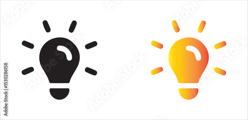light bulb idea concept