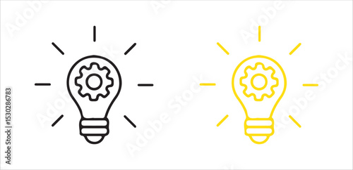 light bulb idea concept