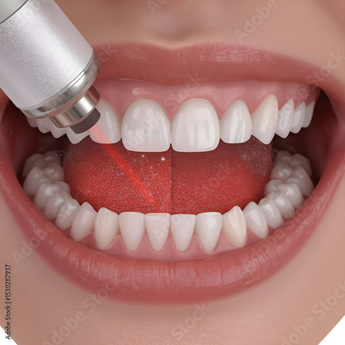 teeth and dental floss