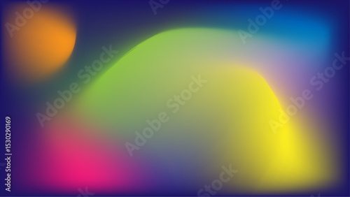 Smooth Colorful Gradient Abstract Background