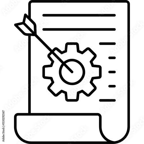Goal Setting Icon