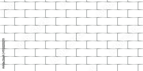 Seamless Pavement seamless mosaic stone concrete wall surface tiles. subway vector block rock white brick wall texture background.	