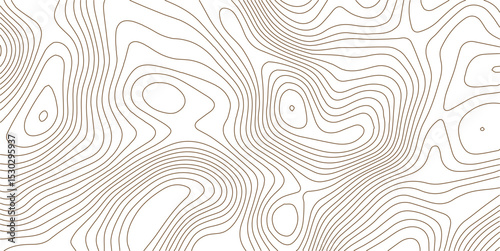 Topographic map. Geographic mountain relief. Contour maps. Abstract lines background. Vector illustration