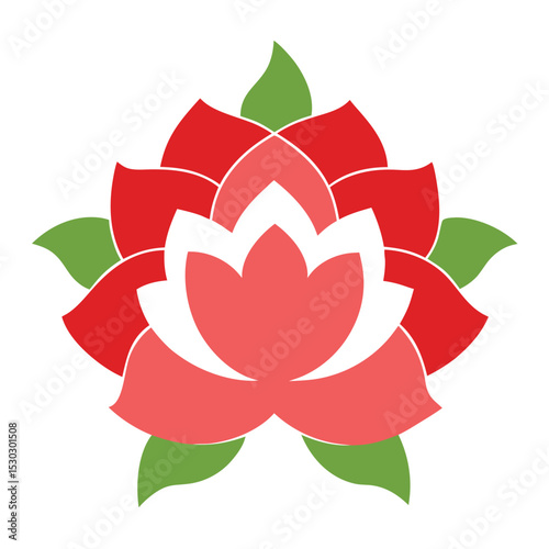 Clean white bloom background design for print or web
