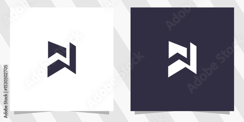 letter w logo design vector