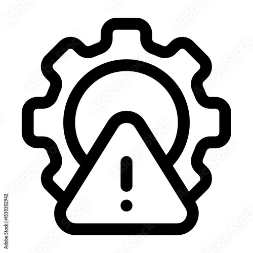 Gear Warning Icon