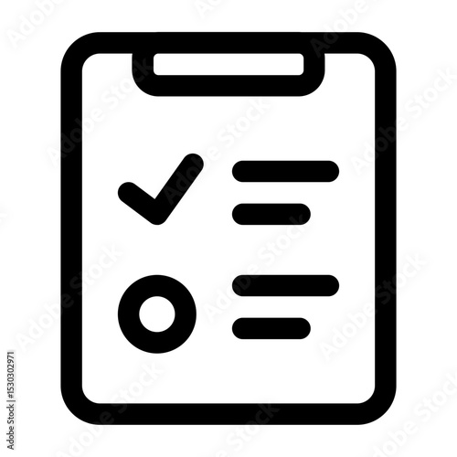 Checklist Clipboard Icon