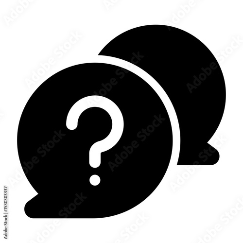 Question Mark Speech Bubbles