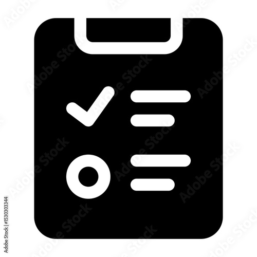 Checklist Clipboard Icon