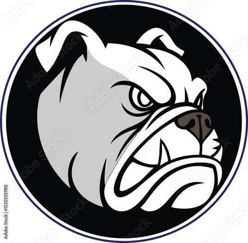 Dog logo design art