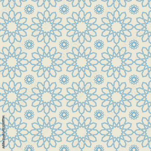 Elegant Ornament Arabic Pattern Background