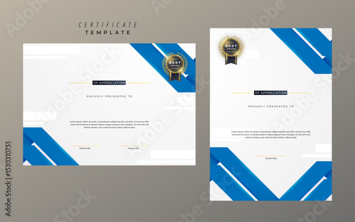 Creative Colorful Certificate Format Template