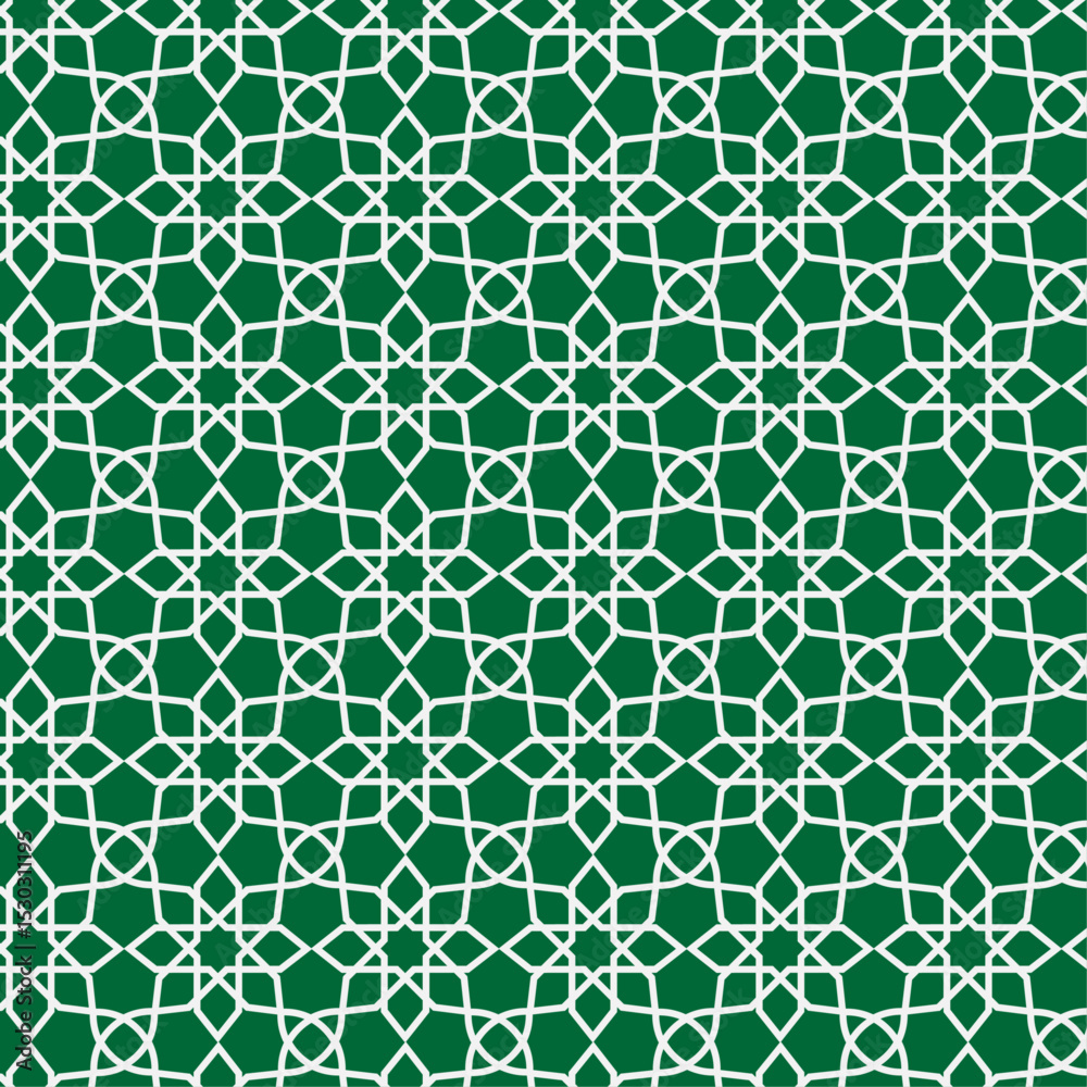Naklejka premium Arabic Decorative Pattern Element Background