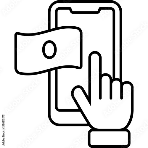 Mobile Banking Icon