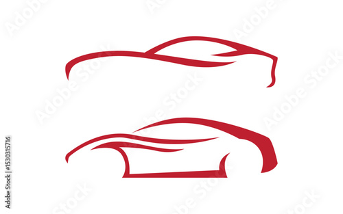 Auto car  icon design Logo vector illustration design template v.17
