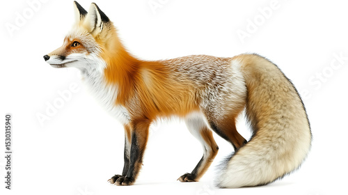 red fox vulpes 4 years old