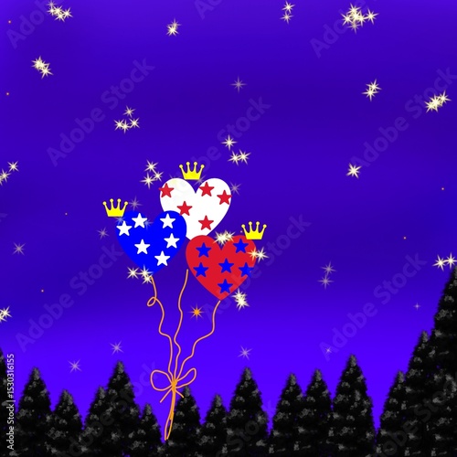 night sky with stars,Celebration,
