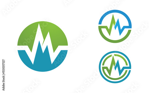 Medical Logo icon illustration vector design template v.3