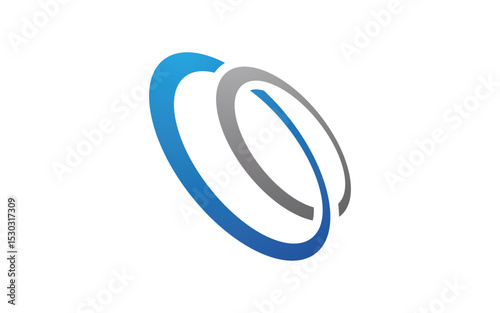 Business corporate unity chain Logo illustration design v.7