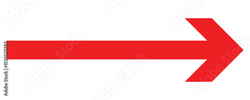 Red arrow icon on white background. Red arrow icon for your web site design, logo, app, UI. Direction symbol. Arrow symbol vector eps 10