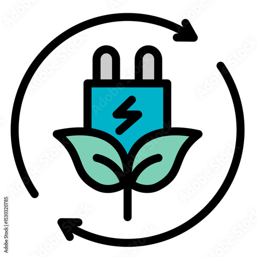 Renewable Energy Icon
