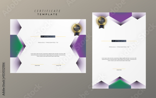 Creative Color Corporate Certificate Format
