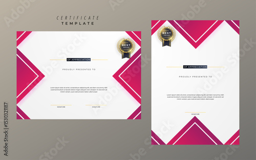 Creative Color Corporate Certificate Format