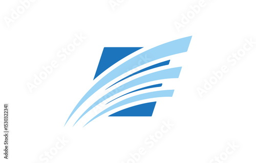 Dynamic Speed Logo with Curved Orange Streaks over Dark Base, Representing Motion, Innovation, Energy, Technology, and Modern Brand Identity
