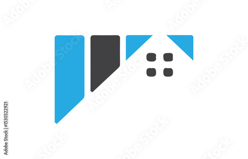 Home Construction Icon Logo Design – Professional SVG Art File for Builders, Real Estate, Renovation, Architecture, and Digital Branding Use