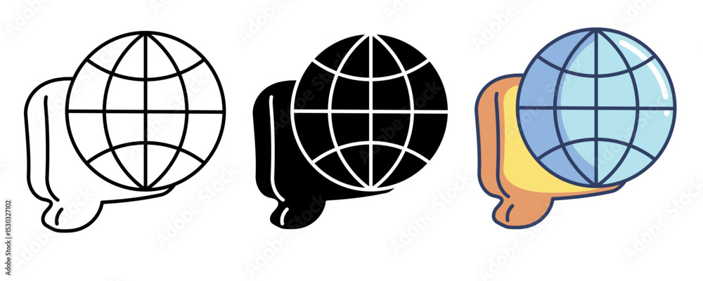 Fototapeta premium Language