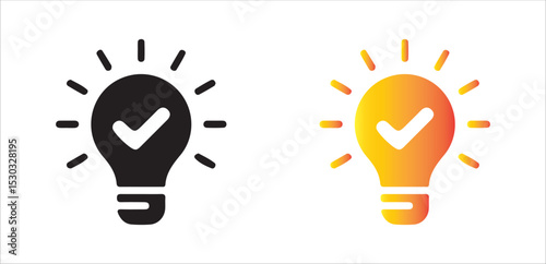 light bulb idea concept