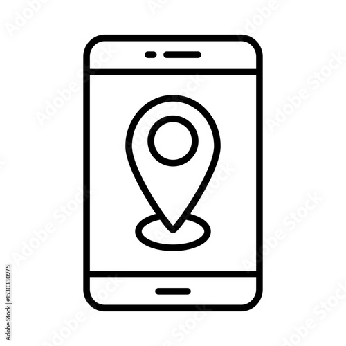 mobile location icon