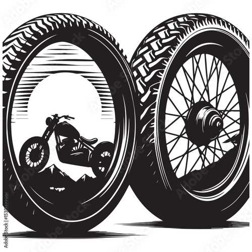 bicycle wheel and tire