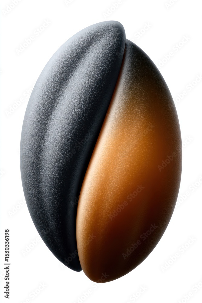 Fototapeta premium Abstract coffee bean
