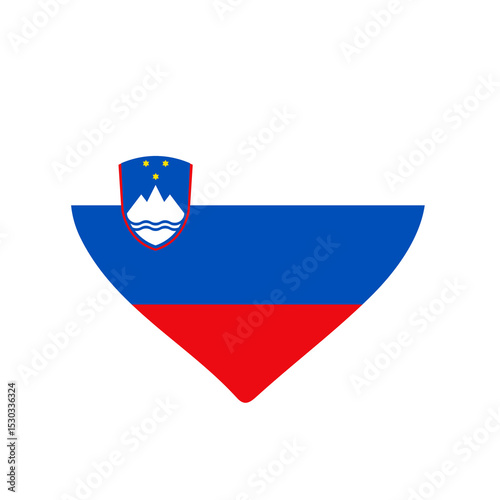 Slovenia Flag of Heart Free Download Slovenia Flag of Heart - GFXLoad