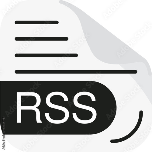 RSS File Format Icon
