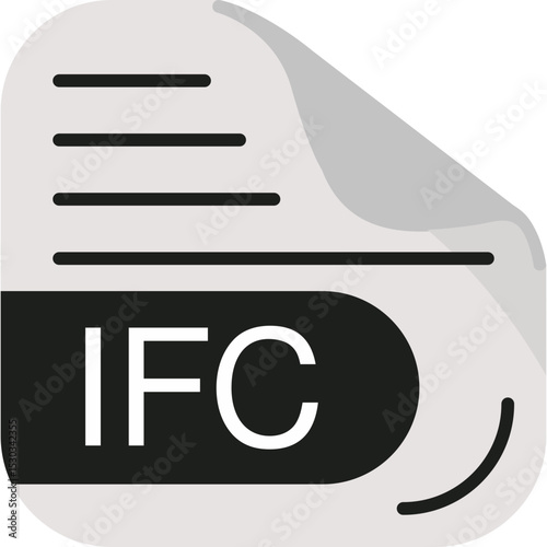 IFC File Format Icon
