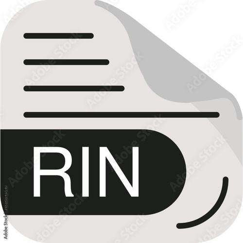 RIN File Format Icon