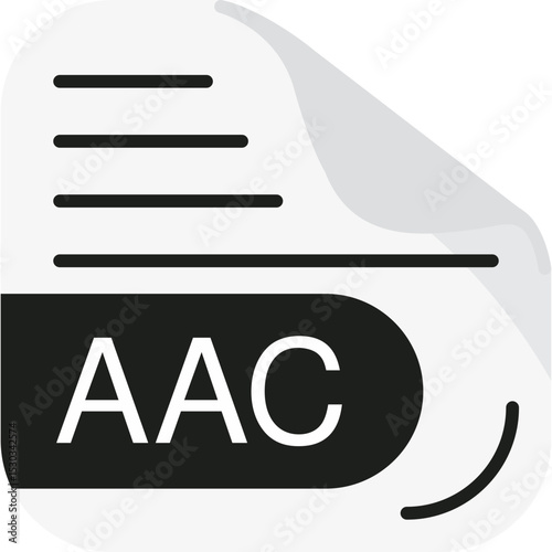 AAC File Format Icon