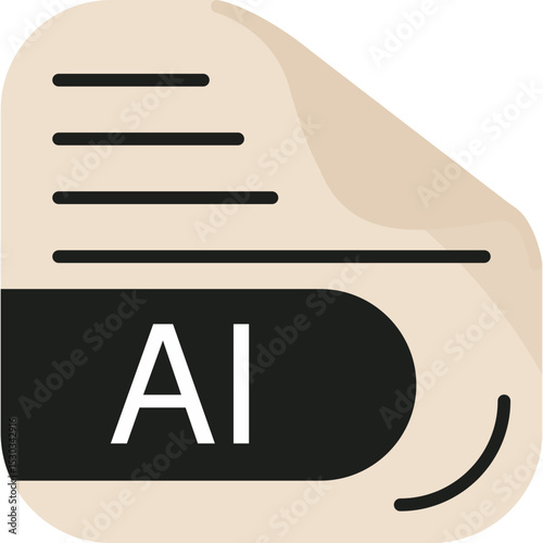 AI File Format Icon