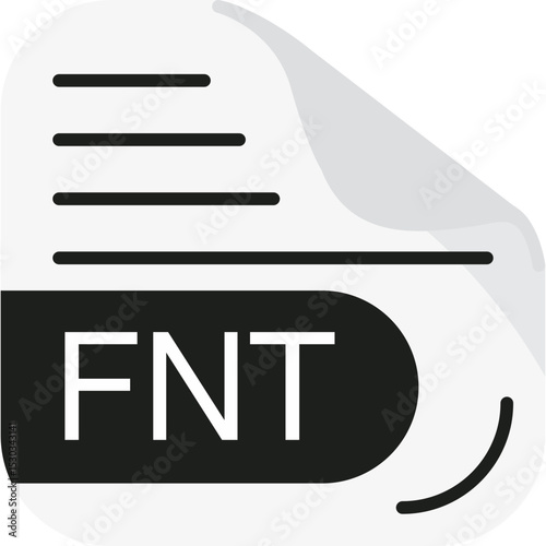 FNT File Format Icon