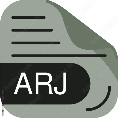 ARJ File Format Icon