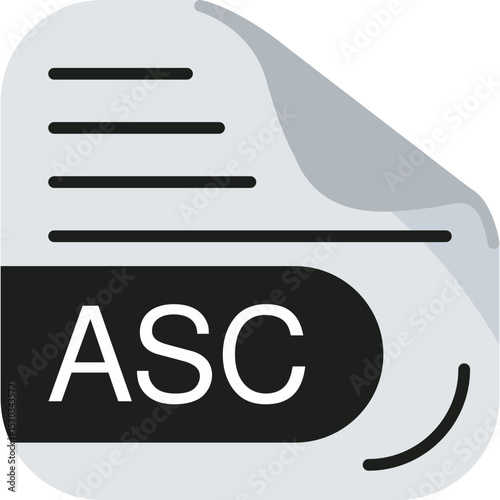 ASC File Format Icon