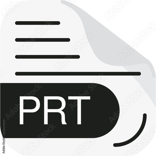 PRT File Format Icon