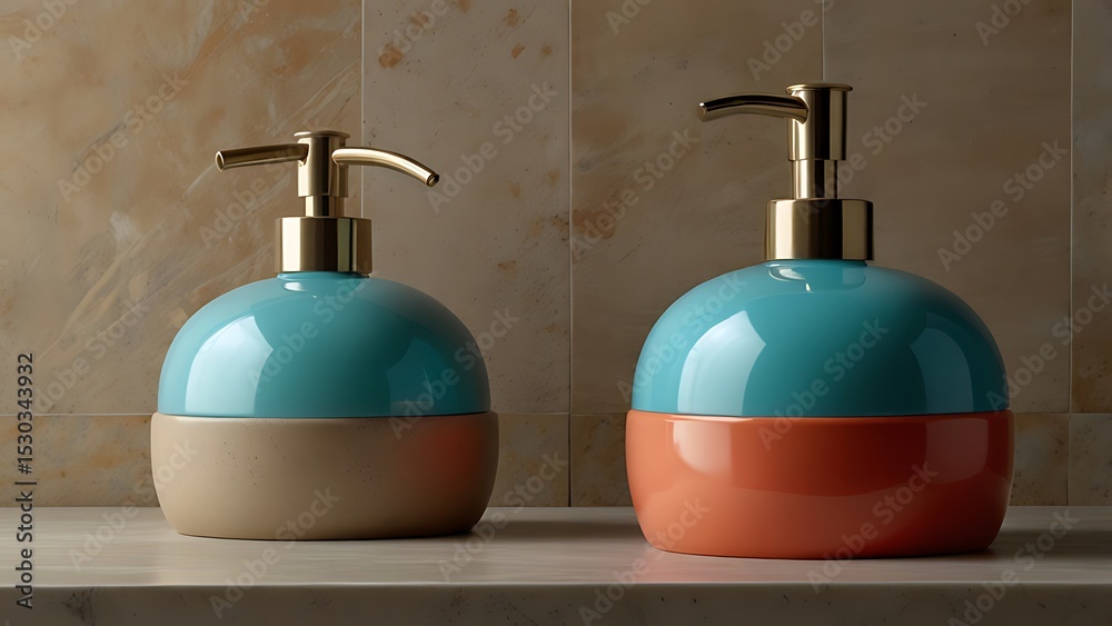 Obraz premium bottle of shampoo mockup