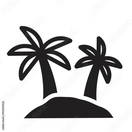 island Solid icon