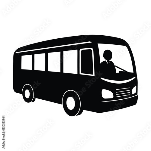 vector illustration of a bus