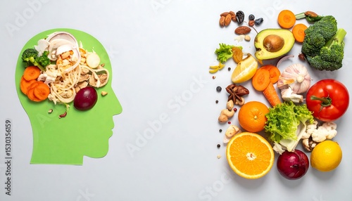 Think Before You Waste, Colorful Food Illustrations