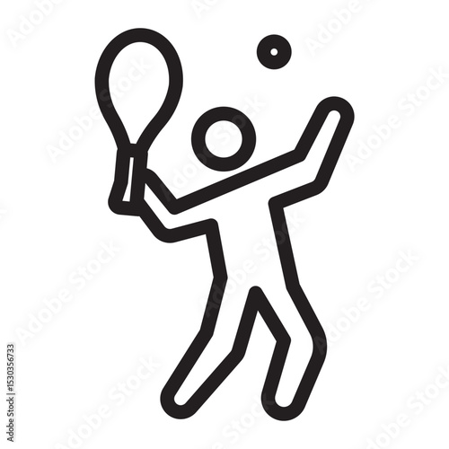 serve Line Icon