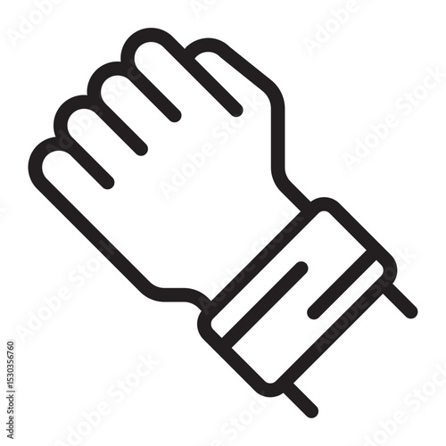 sweatband Line Icon